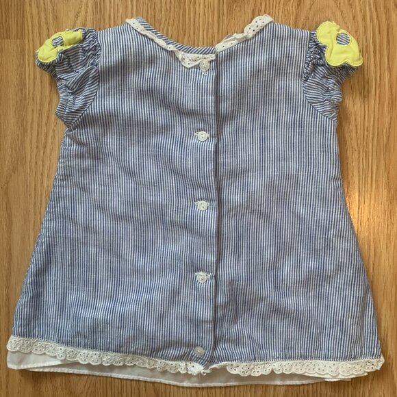 Striped Button down dress - Picture 2 of 3